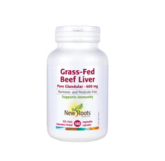 Grass - Fed Beef Liver 600mg 180 Veggie Capsules