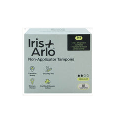 Non - Applicator Tampons Regular 18 Tampons