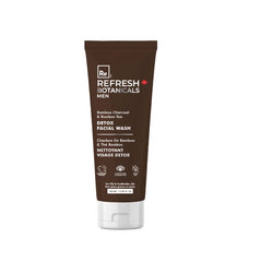 Men Bamboo Charcoal & Rooibos Tea Detox Facial Wash 100ml