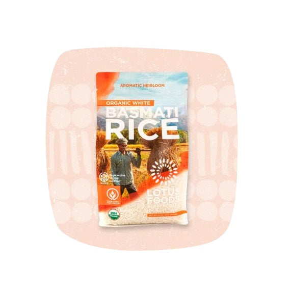 Organic White Basmati Rice 850g
