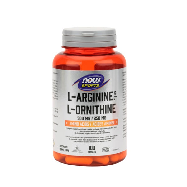 L Arginine and L Ornithine 100 Caps