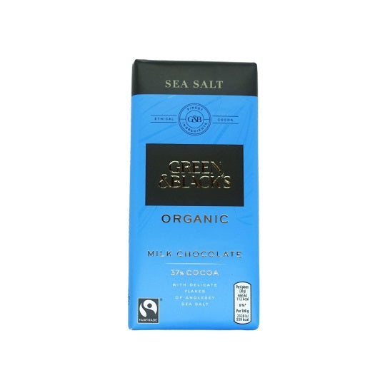 Organic Milk Chocolate SeaSalt 37% 90g
