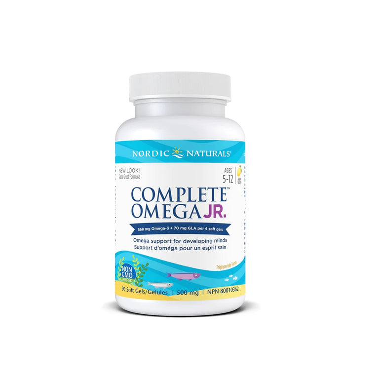 Complete Omega Junior 90 Soft Gels | Qi Natural Food