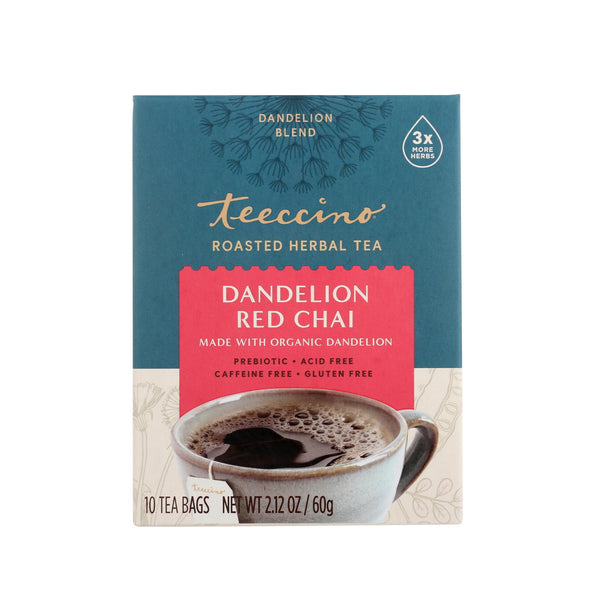 Dandelion Red Chai 10 Tea Bags