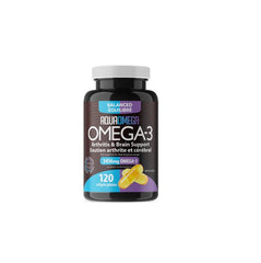 Omega-3 Balanced Arthritis & Brain Support 120 Softgels