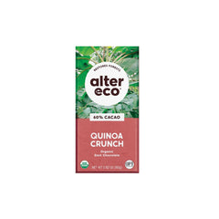 Organic Quinoa Crunch Dark Chocolate 60% Cacao 80g