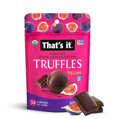 Dark Chocolate Fig Truffles 100g