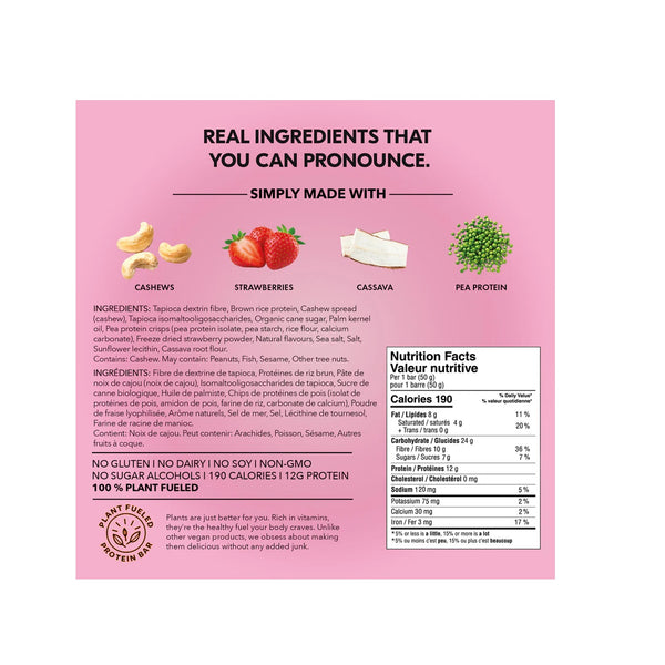 Strawberry Shorty Got Cake Bar 50g