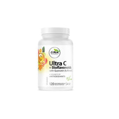 Ultra C + Bioflavonoids With Quercetin (Buffered C) 120 Vegetarian Capsules