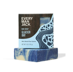 Bar Soap Glacier Bay Mint, Glacial Clay, Cypress 142g