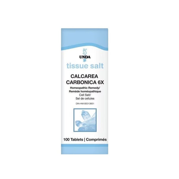 Calcarea carbonica 6X Tissue Salt 100 Tablets