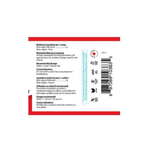 Red Beetroot Powder 225g