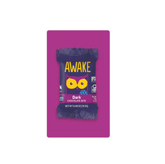 Awake Peanut Butter Dark Chocolate Bites Caffeinated 8 x 12g