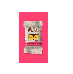 Awake Almond Sea Salt Dark Chocolate Caffeinated 8 x 12g