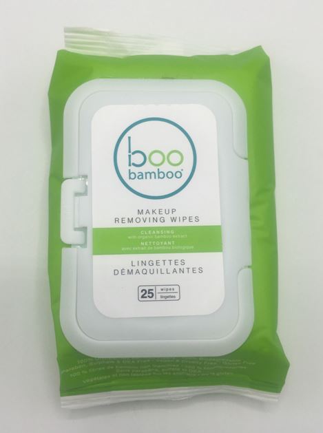 Bamboo Makeup Remover Wipes 25 Counts