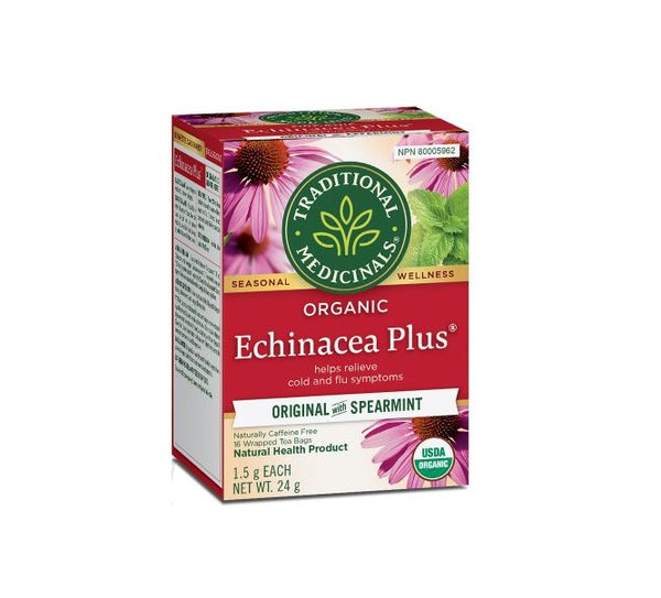 Organic Echinacea Plus 16 Tea Bags