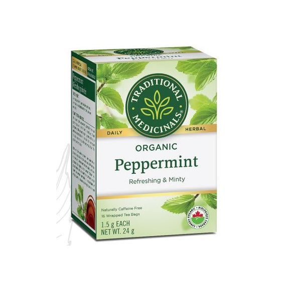 Organic Peppermint 16 Tea Bags