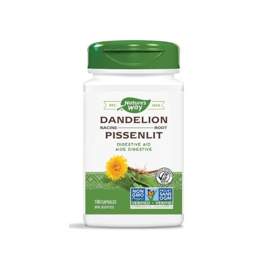 Dandelion Root 525mg 100 Caps