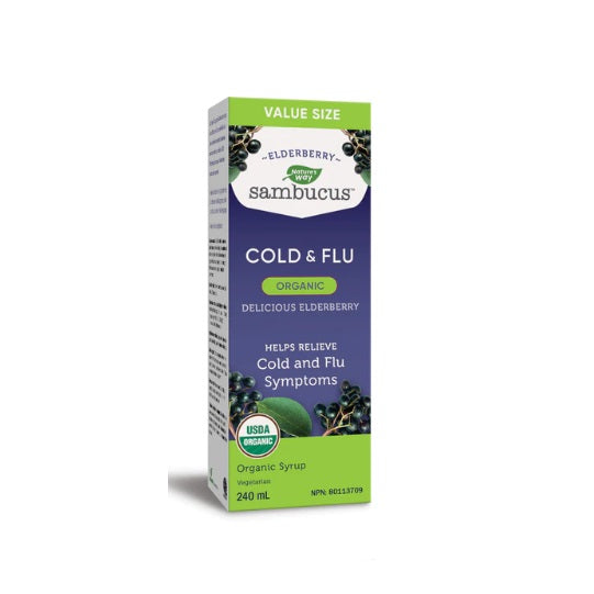 Organic Sambucus Cold & Flu Original 240ml