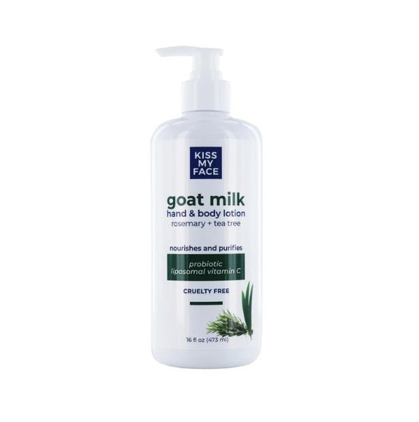 Goat Milk Hand Body Lotion Rosemary + TeaTree 473ml