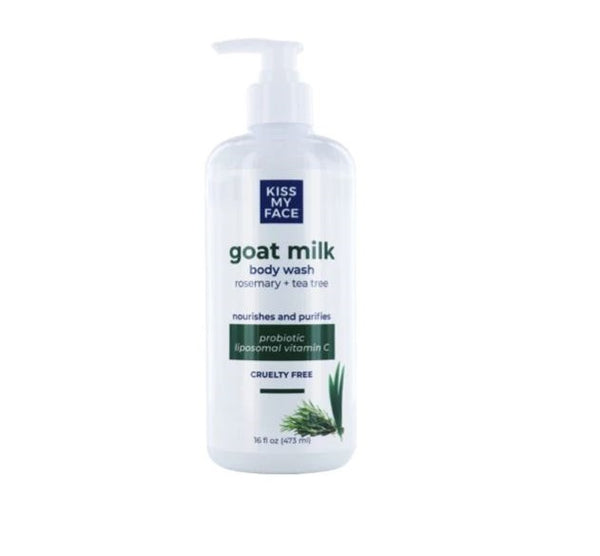 Goat Milk Body Wash Rosemary + Tea Tree 473ml