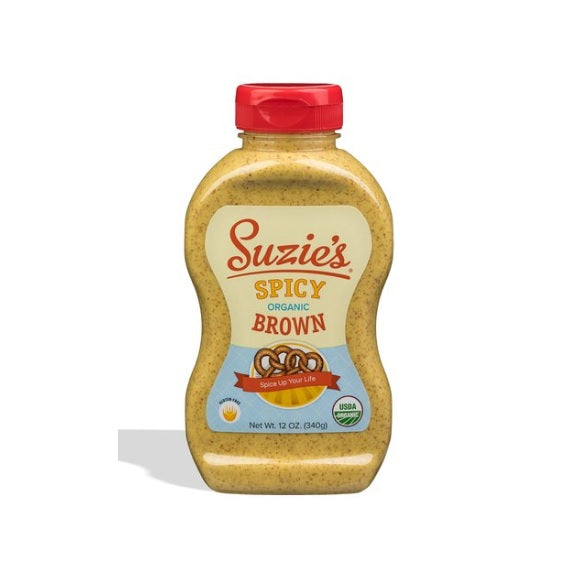 Spicy Brown Mustard Gluten Free Organic 355ml