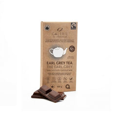 Earl Grey Tea Dark Chocolate 72% 100g