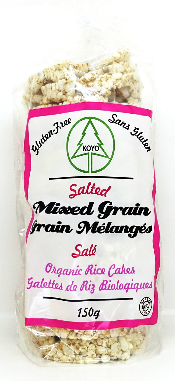 Organic Mixed Grain Salted 150g