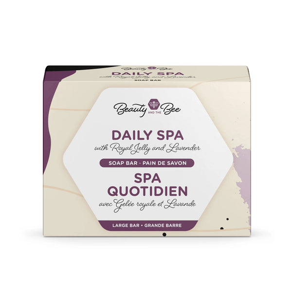 Daily Spa With Royal Jelly and Lavender Soap Bar 120g