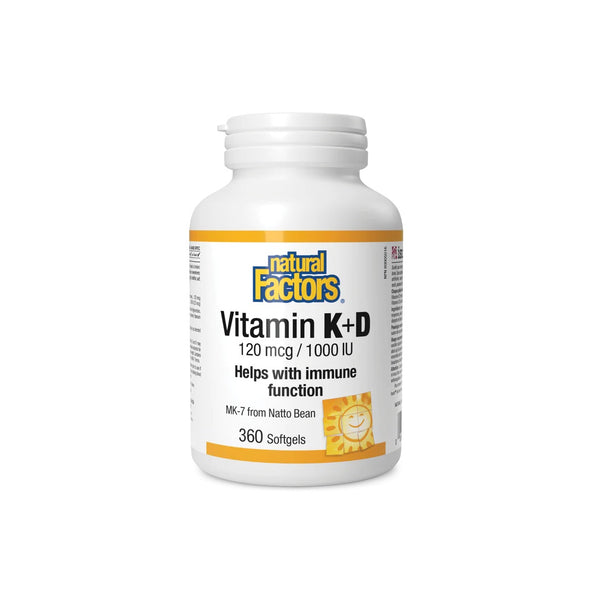 Vitamin K+D 360 Soft Gels