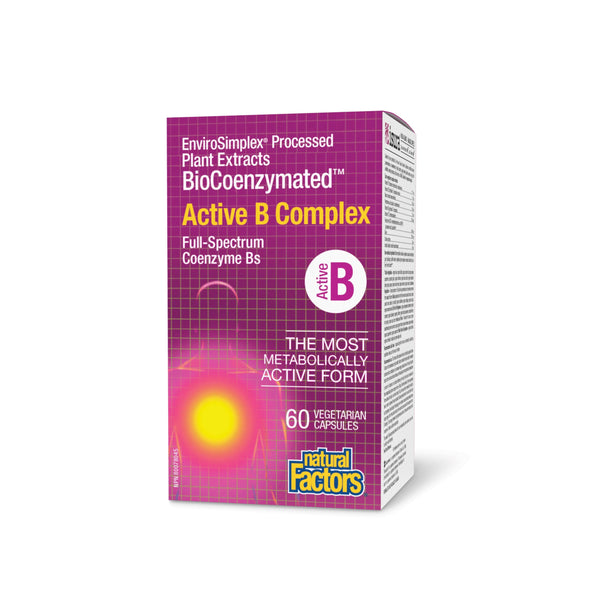 BioCoenzymated Active B Complex 60 Vegetarian Capsules