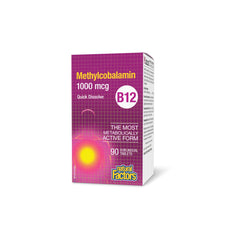 B12 Methylcobalamin 1000mcg 90 Tablets