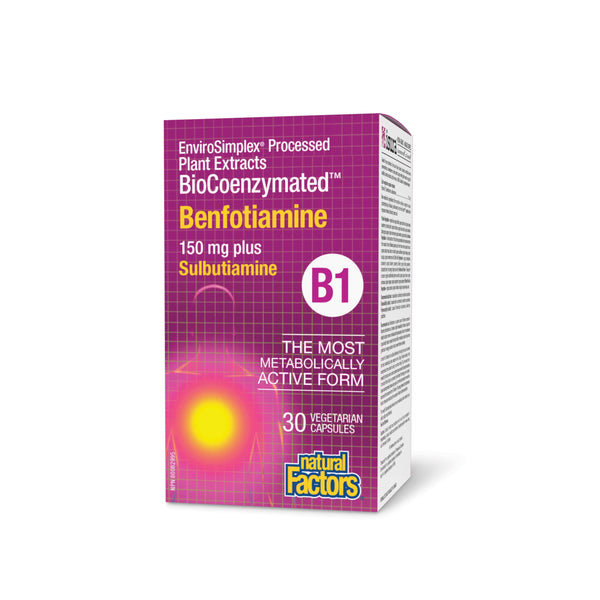 BioCoenzymated Benfotiamine 30 Veggie Caps