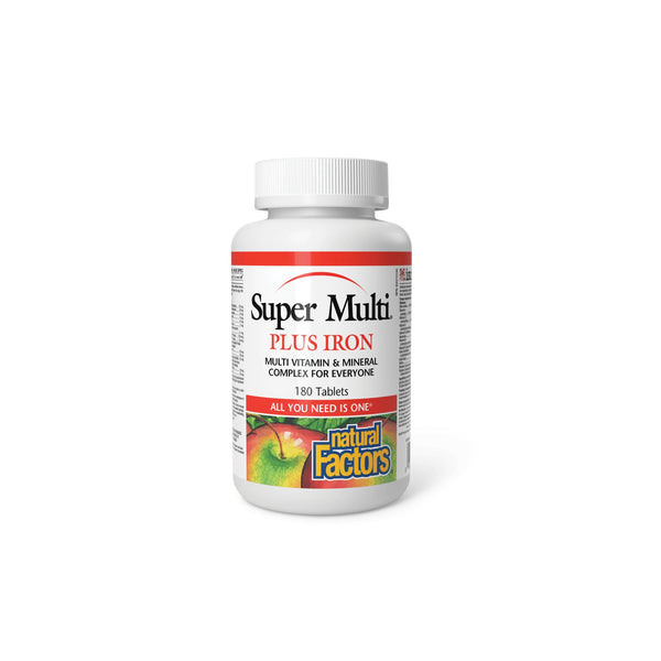 Super Multi Vitamin with Iron 180 Tablets