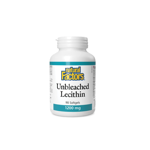 Unbleached Lecithin 1200mg 90 Soft Gels