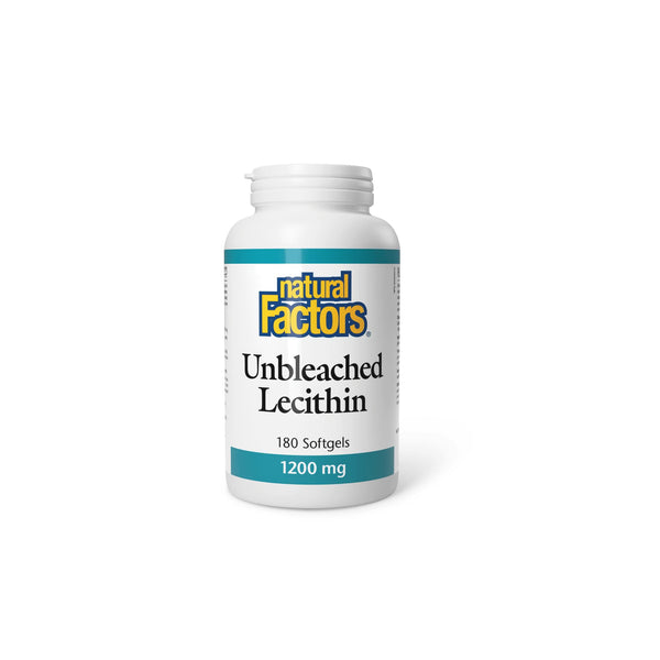 Unbleached Lecithin 1200mg 180 Soft Gels