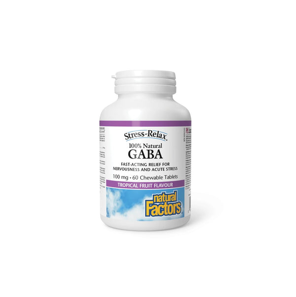 GABA 100mg Chewable 60 Tablets