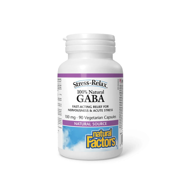 GABA 100mg 90 Veggie Caps