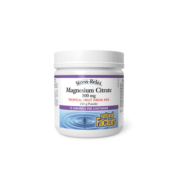 Magnesium Citrate Powder 250g Tropical Fruit Drink Mix
