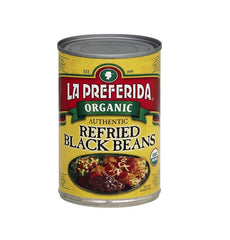 Organic Refried Black Beans 398mL