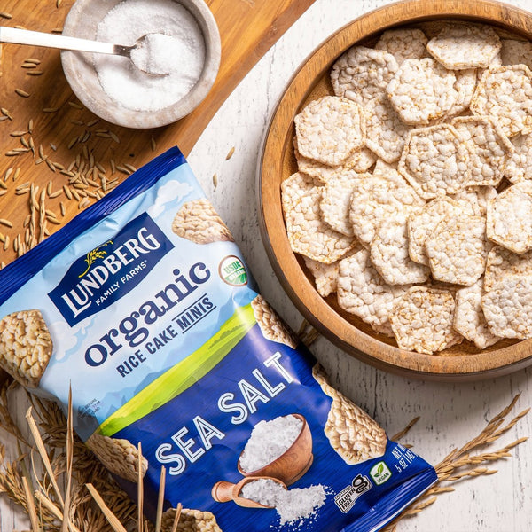 Organic SeaSalt Mini Rice Cakes 142g