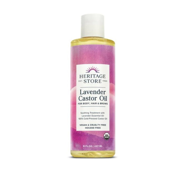 Organic Castor Oil Lavender 237ml