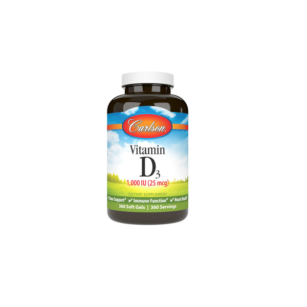 Vitamin D 1000 IU 360 Soft Gels