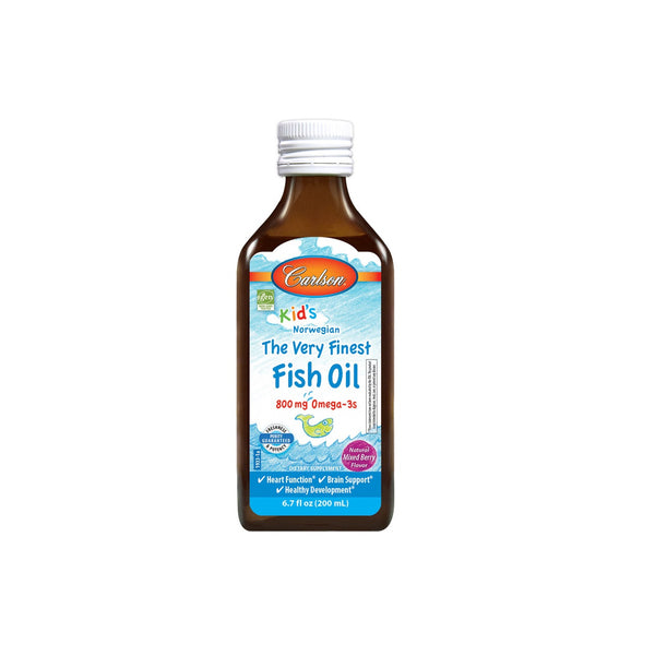 The Very Finest Kids Fish Oil Mixed Berry 200mL