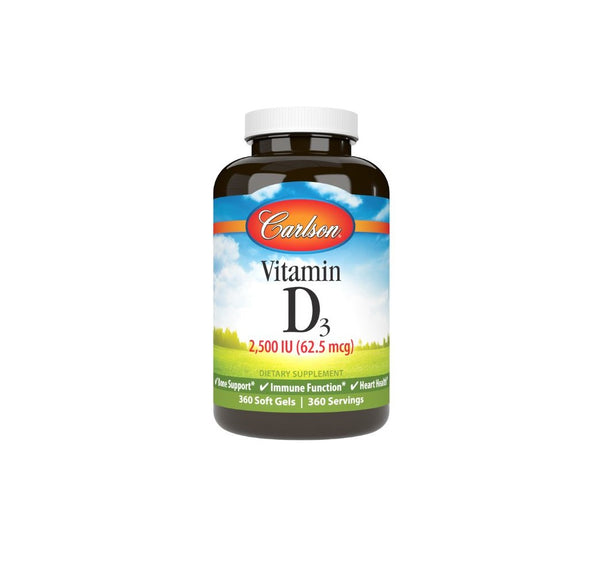 VitaminD3 2500IU 360 Softgels