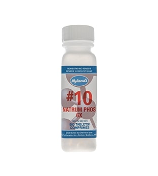#10 Natrum Phos 6x 500 Tablets
