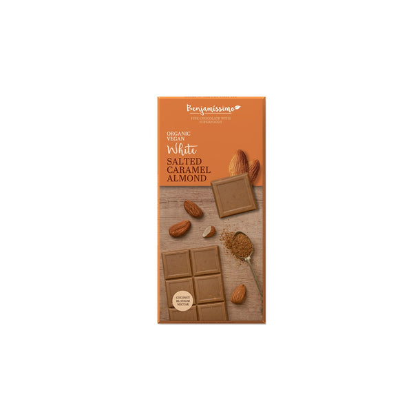 Organic Salted Caramel Chocolate Bar 70g