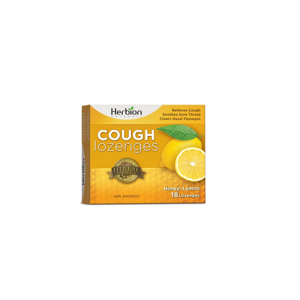 Cough Lozenges Honey Lemon 18Loz