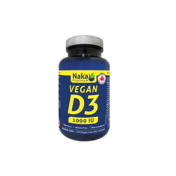 Platinum Vitamin D3 120 Veggie Caps