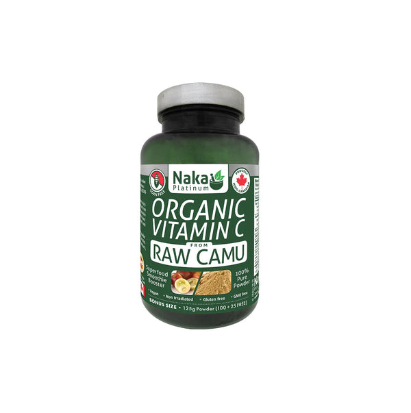 Organic VitaminC Raw CamuCamu Powder 125g